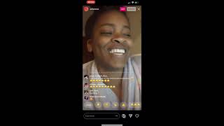 Ari Lennox ig live Goosebumps Books Quarantine amp Singing Karaoke Roddy Ricch The Box 😭🤣 AriLennox [upl. by Shotton]