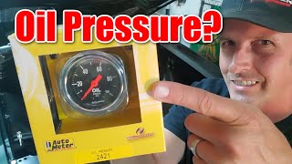 How to install gauges by Autometer Part 2  Mechanical Oil Pressure [upl. by Doralynn846]