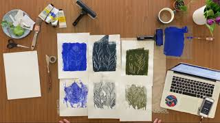 Learn to monoprint from home  Norwich University of the Arts [upl. by Lehmann]