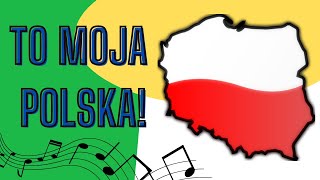 TO MOJA POLSKA  Wesoła piosenka patriotyczna z tekstem [upl. by Mohl]