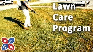 How to Plan a Lawn Care Program Lawn Care Tips  DoMyOwncom [upl. by Halludba609]