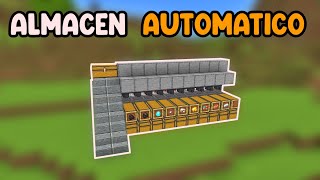 Ordenador de Items Automatico Item Sorter  Minecraft Bedrock y Java PEXBOXPS4SwitchW10 [upl. by Borchers]