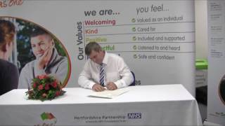 Hertfordshire Partnership NHS University Trust Values [upl. by Imac]