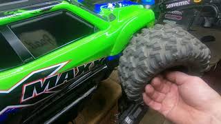 Why Stock XMaxx Tires Always Split Or Not turn up the volume [upl. by Morton]