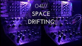 041Space Drifting  an ambient cosmic journey Moog Mother 32s Eventide Space amp Timefactor [upl. by Linoel]