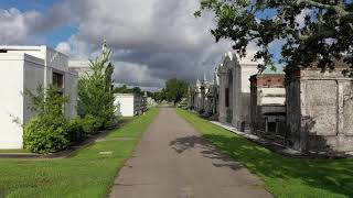 Metairie Cemetery Italian Society Row [upl. by Amy371]