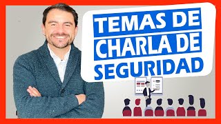 temas de charla de seguridad [upl. by Euqinor896]