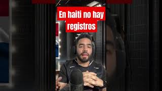 Los haitianos no están registradosrepublicadominicana españa rd dominicanrepublic klk new [upl. by Ecirtaeb]