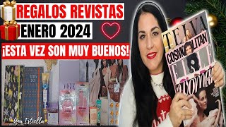 🎁MUCHOS REGALOS REVISTAS ENERO 2024🎁¡TODOSMUY BUENOS ESTA VEZ [upl. by Anneirb]