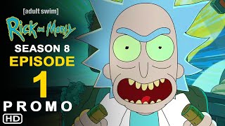 Rick and Morty Season 8 Episode 1 Promo HD  Adult Swim  Theory Ending Anime Review Trailer [upl. by Millburn]