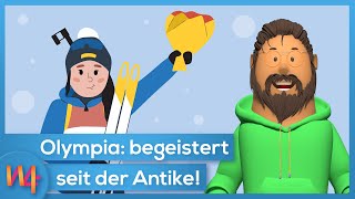 Die Geschichte der Olympischen Winterspiele ❄️🥇  Wissen4free [upl. by Kariotta]