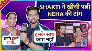 Shakti Arora Refused To Work With Wife Neha Saxena Pull Each Others Leg Says Hum Saath Kaam Nahi [upl. by Alyk440]