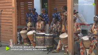 Występ Grupy „Ballet Saly Velingara” z Senegalu w Szpitalu [upl. by Wane964]