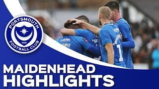 Highlights Maidenhead United 04 Portsmouth [upl. by Sirama]