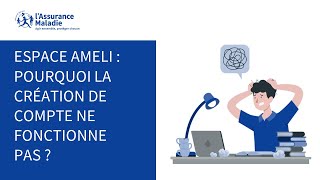 Création de votre compte ameli pourquoi ça ne marche pas [upl. by Topper]