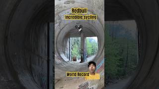 Redbull 360 digree tunnel cycling world record 🔥🔥trending viral redbull worldrecord [upl. by Selima]