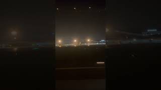 Take Off  QATAR AIRWAYS  Hanzghou China  Doha  Night flight  Boeing 777300 ER  Buisines class [upl. by Amikan312]