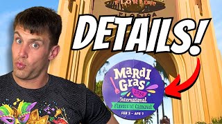 Mardi Gras Details at Universal Orlando ANNOUNCED [upl. by Milissa]