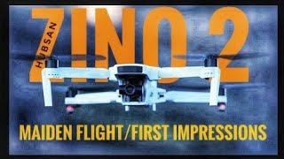 Hubsan Zino 2  First Flight [upl. by Adnola]