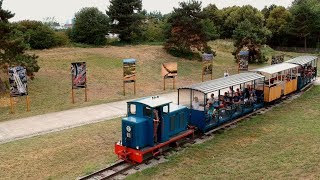 Le Chemin de Fer des Chanteraines vu du ciel Complete [upl. by Norre]