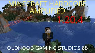 MINECRAFT HARDCORE with Oldnoob Gaming Studios 88 [upl. by Alliuqaj]