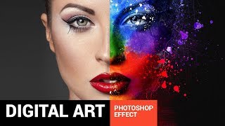 Ultimatum  Digital Art Photoshop Action Tutorial [upl. by Ahsea]