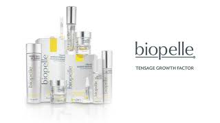 Biopelle Tensage Growth Factor Skincare [upl. by Landri]