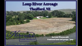 Loup River Acreage Thedford NE [upl. by Gratt]