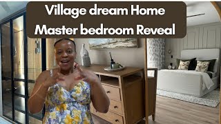 VILLAGE DREAM HOME Master bedroom and closet reveal MmaMohau limpopo ​Coricraft furniture [upl. by Nylssej180]