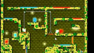 Fireboy and Watergirl forest temple hacked level 5 [upl. by Battista614]