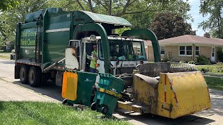 WM ACX McNeilus Contender Curotto Can Garbage Truck [upl. by Hgielsel]