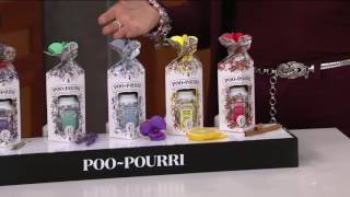 PooPourri Set of 5 2 oz Bathroom Deodorizers in Gift Boxes on QVC [upl. by Rida]