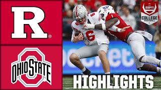 Ohio State Buckeyes vs Rutgers Scarlet Knights  Full Game Highlights [upl. by Isolt]