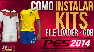 Instalando kits no PES 2014  TUTORIAL 014 [upl. by Bradwell]