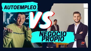 Estas son las diferencias entre autoempleo y negocio propio [upl. by Johnny]