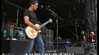 Nickelback  V Festival 2002  Where Do I Hide  Leader of Men [upl. by Corabella]