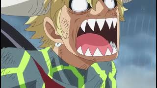 Hakuba derrota o Dellinger com estrema facilidade One Piece ep 712 legendado br [upl. by Klimesh]