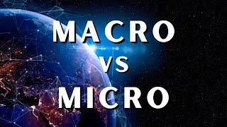 Macroeconomía vs microeconomía diferencias [upl. by Peacock]