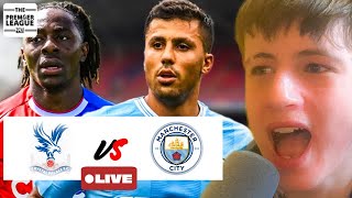 CRYSTAL PALACE VS MAN CITY  THE PREMIER LEAGUE TITLE RACE [upl. by Aicssej]