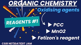 Reagentsoxidising agentsOrganic chemistryPCCMnO2Fetizons reagent csirnet reagents chemistry [upl. by Nauj]