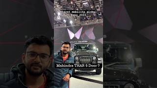 Mahindra THAR 5 Door ‼️Auto Expo 2024  shorts thar [upl. by Lurie]