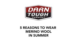 5 Reasons to Wear Merino Wool Socks in Summer [upl. by Dnomsed]