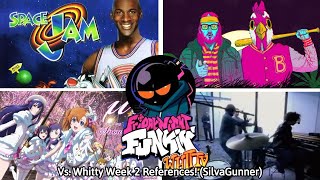 ALL REFERENCES in Vs Whitty Definitive Edition Week 2  SilvaGunner Friday Night Funkin FNF Mod [upl. by Whiting]