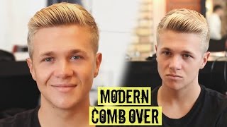 Mens Side Part  Comb Over Haircut amp Hairstyle 2023  Mens Hair [upl. by Eedia]