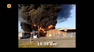 Brand bij ChemiePack Moerdijk de meldingen bij meldkamer brandweer [upl. by Carma852]