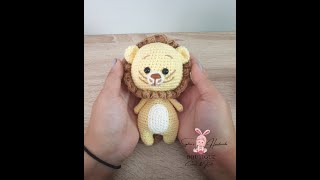 Leu crosetat tutorial video pas cu pas Amigurumi crochet lion 🦁 [upl. by Nwahsel]