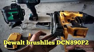 How to use DeWALT DCN890P2 [upl. by Ailssa]