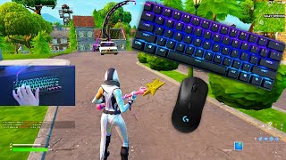 SteelSeries Apex Pro Mini Fortnite Map🤩Keyboard Sounds 240 FPS Smooth 4K⭐ [upl. by Emor10]