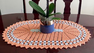 Centro de mesa a crochet paso a paso 🧶 [upl. by Rubinstein]