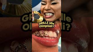 GRILLZ alle Olimpiadi 😬 [upl. by Afatsum]